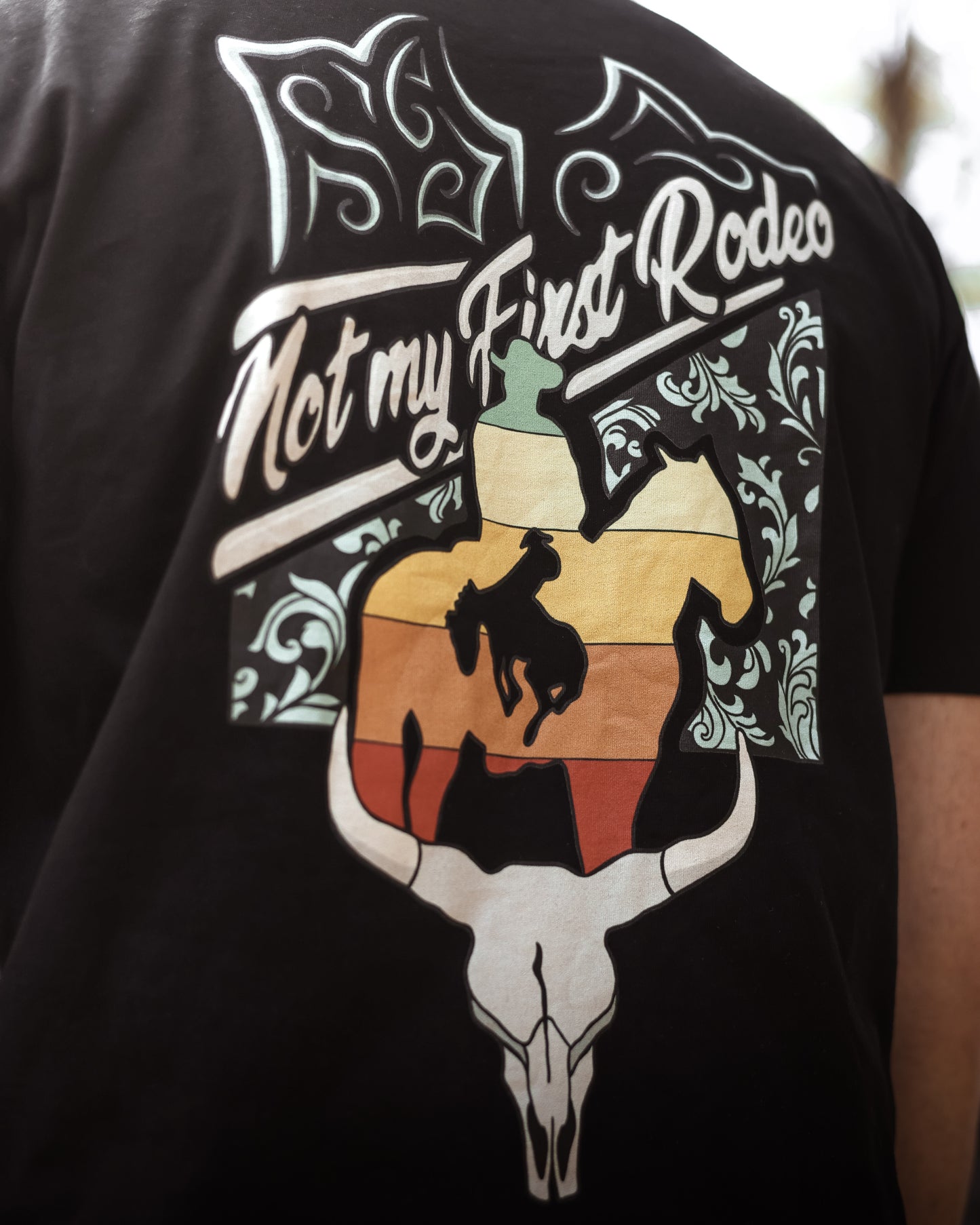 Not My First Rodeo T-Shirt - Black