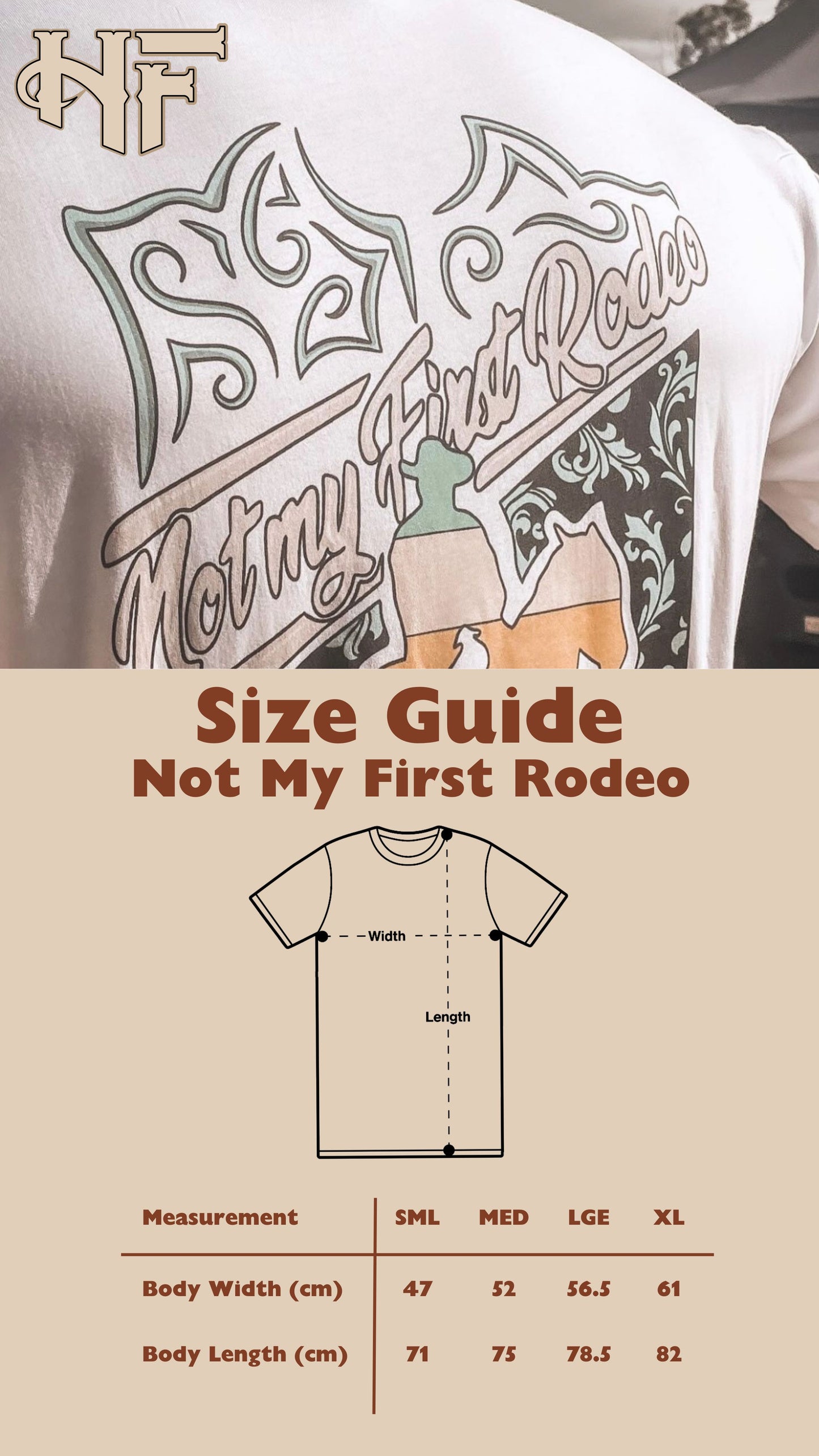 Not My First Rodeo T-Shirt - Black