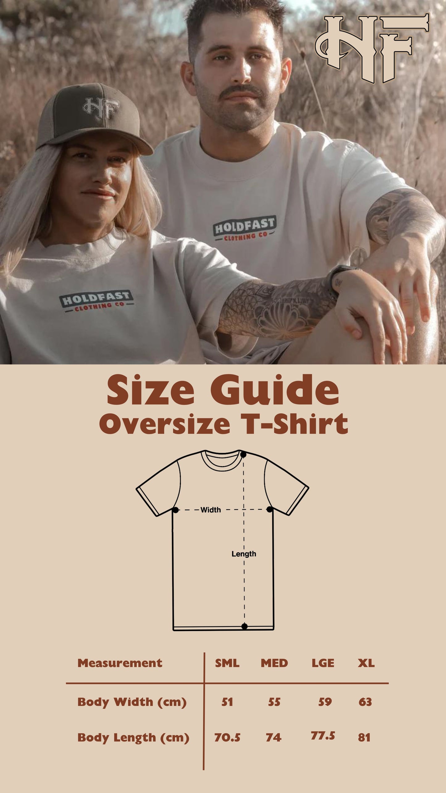 Oversize T-Shirt - Bone